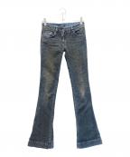 DOLCE & GABBANAドルチェ＆ガッバーナ）の古着「フレアデニムパンツ」｜インディゴ