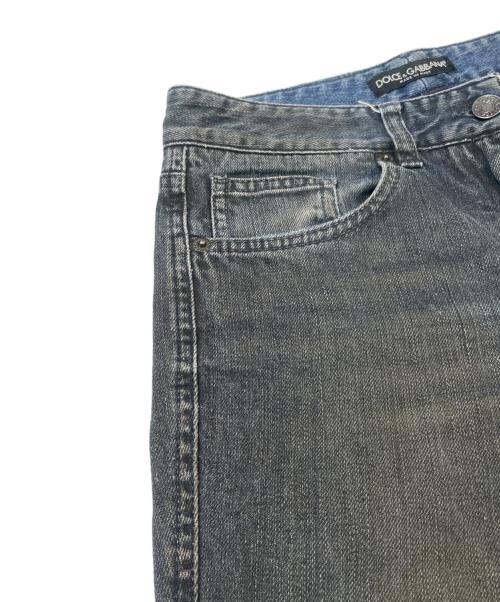 DOLCE & GABBANA（ドルチェ＆ガッバーナ）DOLCE & GABBANA (ドルチェ＆ガッバーナ) フレアデニムパンツ インディゴ サイズ:38の古着・服飾アイテム