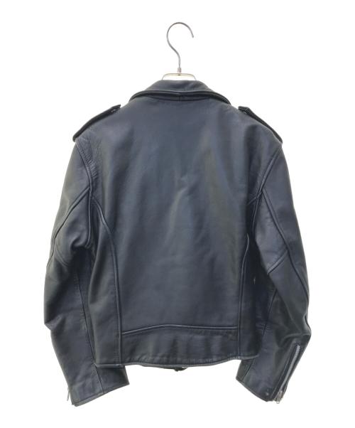 NO BRAND（ノーブランド）NO BRAND (ノーブランド) レザージャケット ブラック サイズ:FREEの古着・服飾アイテム