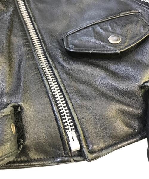 NO BRAND（ノーブランド）NO BRAND (ノーブランド) レザージャケット ブラック サイズ:FREEの古着・服飾アイテム