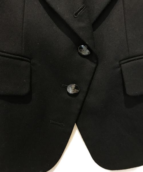 Vivienne Westwood RED LABEL（ヴィヴィアンウエストウッドレッドレーベル）Vivienne Westwood RED LABEL (ヴィヴィアンウエストウッドレッドレーベル) 裏地オーブジャケット ブラック サイズ:1の古着・服飾アイテム