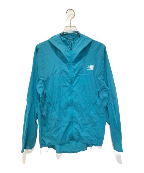 Karrimor（カリマー）Karrimor (カリマー) wind shell hoodie ブルー サイズ:Lの古着・服飾アイテム