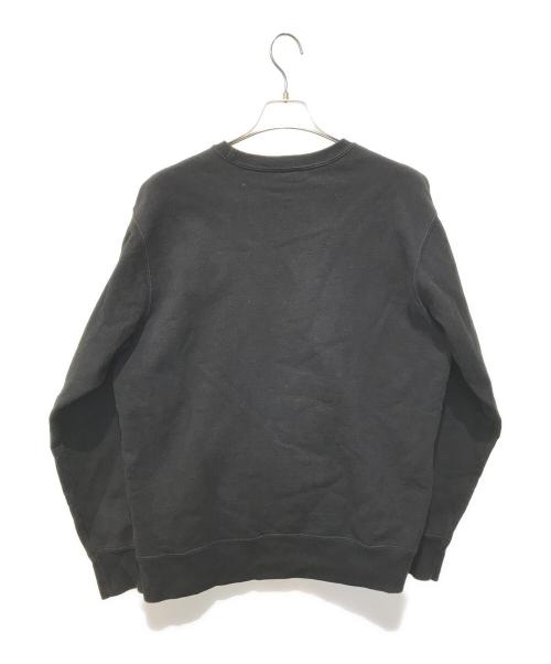 SUPREME（シュプリーム）Supreme (シュプリーム) 横ロゴスウェット ブラック サイズ:Lの古着・服飾アイテム