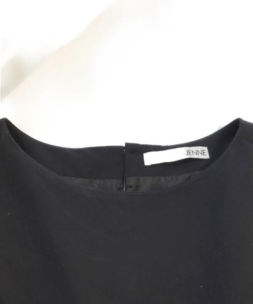 JENNE（ジェンヌ）JENNE (ジェンヌ) バックトレーンドレス ブラック サイズ:Mの古着・服飾アイテム