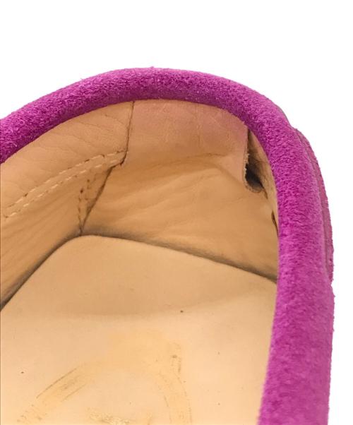 TOD'S（トッズ）TOD'S (トッズ) モカシンシューズ ピンク サイズ:34の古着・服飾アイテム