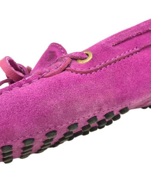 TOD'S（トッズ）TOD'S (トッズ) モカシンシューズ ピンク サイズ:34の古着・服飾アイテム