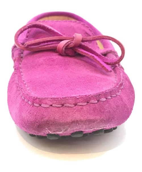 TOD'S（トッズ）TOD'S (トッズ) モカシンシューズ ピンク サイズ:34の古着・服飾アイテム