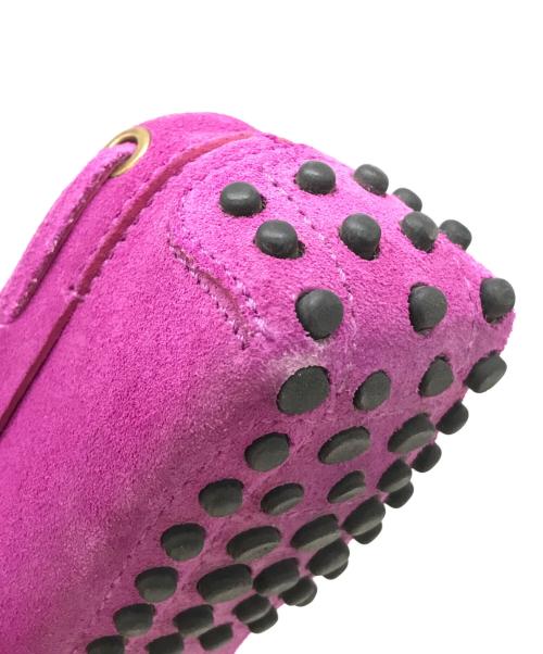 TOD'S（トッズ）TOD'S (トッズ) モカシンシューズ ピンク サイズ:34の古着・服飾アイテム