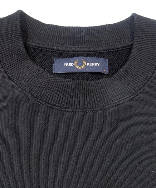 FRED PERRY（フレッドペリー）FRED PERRY (フレッドペリー) スウェット ブラック サイズ:Mの古着・服飾アイテム