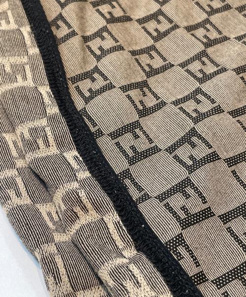 FENDI（フェンディ）FENDI (フェンディ) ズッカ柄Tシャツ ベージュ サイズ:42の古着・服飾アイテム