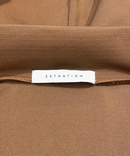 ESTNATION（エストネーション）ESTNATION (エストネーション) パーカー ブラウン サイズ:Mの古着・服飾アイテム