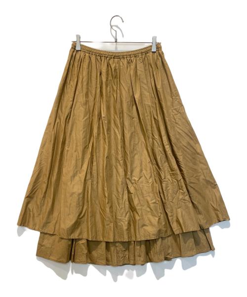 Midi-Umi（ミディウミ）Midi-Umi (ミディウミ) スカート ブラウン サイズ:FREEの古着・服飾アイテム