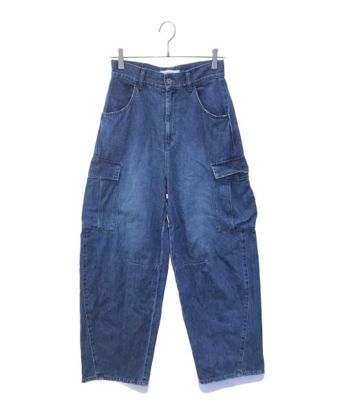 JOHNBULL（ジョンブル）Johnbull (ジョンブル) カーヴィーカーゴデニム インディゴ サイズ:Mの古着・服飾アイテム