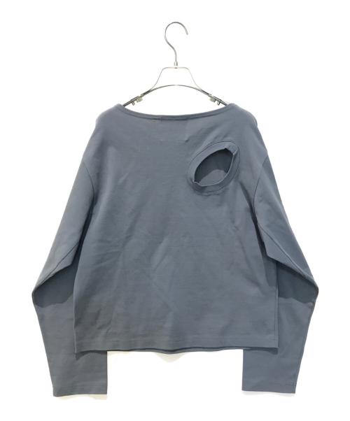 PD46（-）PD46 (-) ランダムホールカットソー グレー サイズ:FREE 未使用品の古着・服飾アイテム