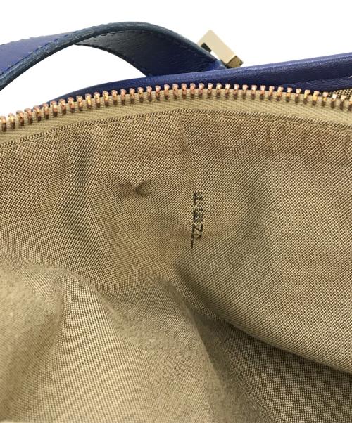 FENDI（フェンディ）FENDI (フェンディ) ズッキーノ柄トートバッグ　8BH238 ブルー×ベージュの古着・服飾アイテム