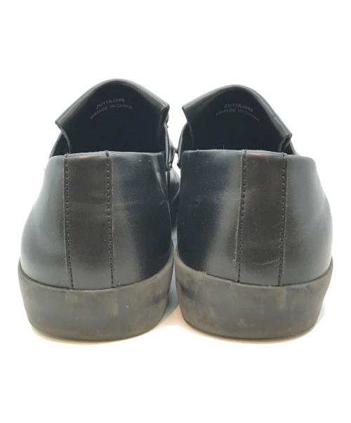 ZUCCA（ズッカ）ZUCCA (ズッカ) キルトプレートビットローファー ブラック サイズ:サイズ表記無しの古着・服飾アイテム