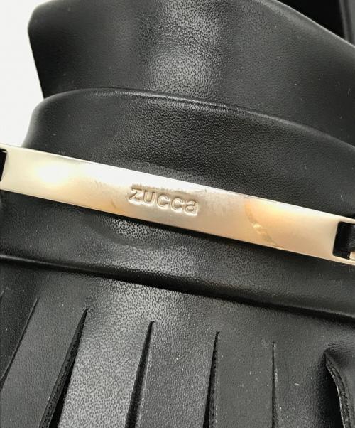 ZUCCA（ズッカ）ZUCCA (ズッカ) キルトプレートビットローファー ブラック サイズ:サイズ表記無しの古着・服飾アイテム