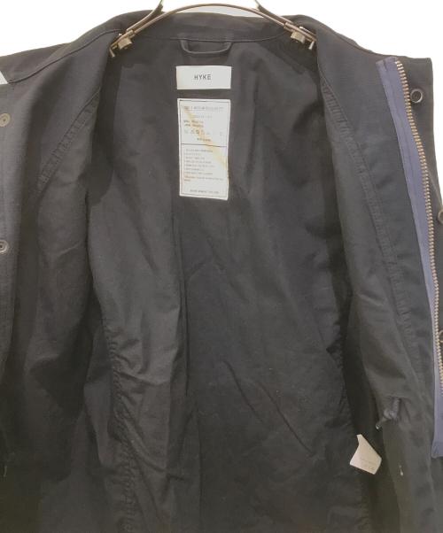 HYKE（ハイク）HYKE (ハイク) FIELD JACKET　フィールドジャケット　17023 ネイビー サイズ:Mの古着・服飾アイテム