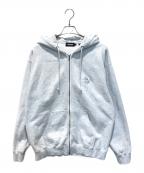 X-LARGEエクストララージ）の古着「パーカー」｜グレー