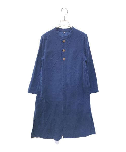 Pal'las Palace（パラスパレス）PAL'LAS PALACE (パラスパレス) コーデュロイワンピース インディゴ サイズ:Mの古着・服飾アイテム