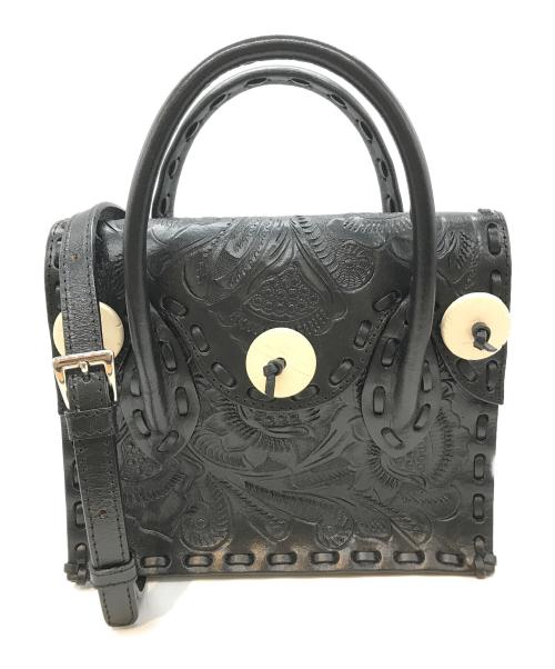 Carving Tribes（カービングトライブス）CARVING TRIBES (カービングトライブス) 2WAYバッグ ブラックの古着・服飾アイテム