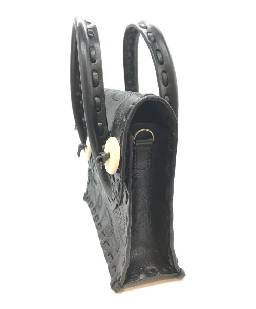 Carving Tribes（カービングトライブス）CARVING TRIBES (カービングトライブス) 2WAYバッグ ブラックの古着・服飾アイテム