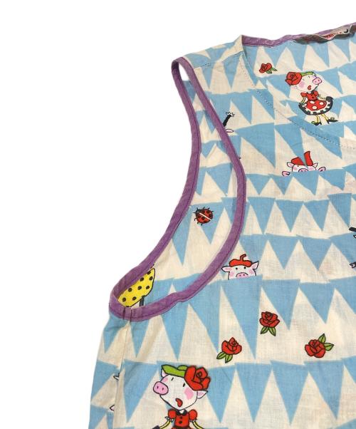 OLLEBOREBLA（アルベロベロ）OLLEBOREBLA (アルベロベロ) キャラクターワンピース　515361 スカイブルー サイズ:表記無しの古着・服飾アイテム