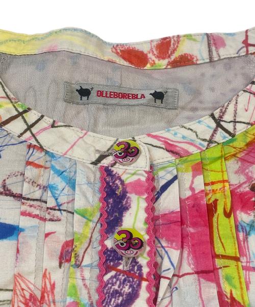 OLLEBOREBLA（アルベロベロ）OLLEBOREBLA (アルベロベロ) 30周年落書きブラウス　616650 マルチカラー サイズ:表記無しの古着・服飾アイテム