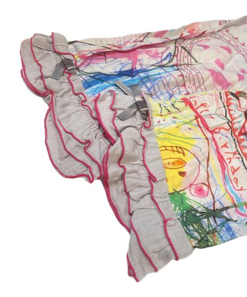 OLLEBOREBLA（アルベロベロ）OLLEBOREBLA (アルベロベロ) 30周年落書きブラウス　616650 マルチカラー サイズ:表記無しの古着・服飾アイテム