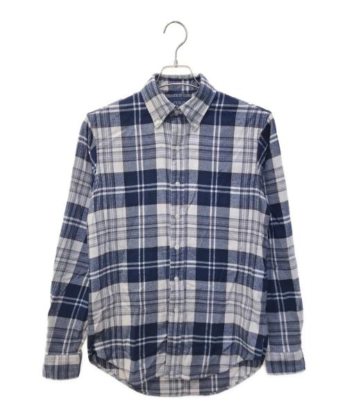 POLO RALPH LAUREN（ポロ・ラルフローレン）POLO RALPH LAUREN (ポロ・ラルフローレン) シャツ ネイビー サイズ:XSの古着・服飾アイテム
