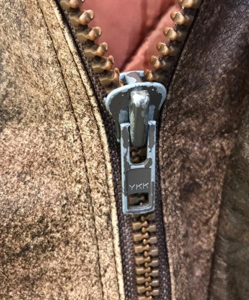 USED（ユーズド）USED (ユーズド) レザージャケット ブラウン サイズ:不明の古着・服飾アイテム