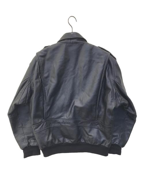 USED（ユーズド）USED (ユーズド) レザージャケット ブラック サイズ:Sの古着・服飾アイテム