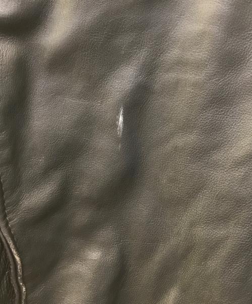 USED（ユーズド）USED (ユーズド) レザージャケット ブラック サイズ:Sの古着・服飾アイテム