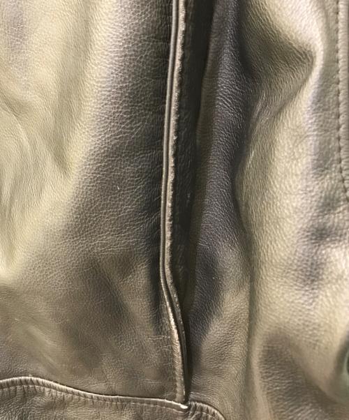 USED（ユーズド）USED (ユーズド) レザージャケット ブラック サイズ:Sの古着・服飾アイテム