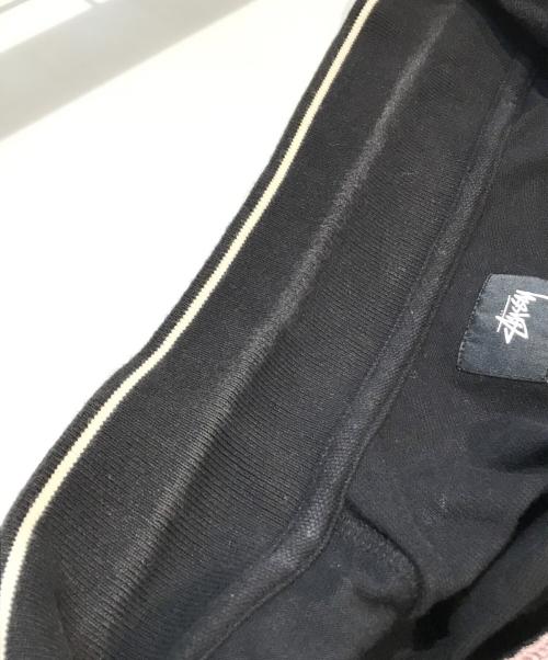 stussy（ステューシー）stussy (ステューシー) ジップシャツ ブラック サイズ:XLの古着・服飾アイテム