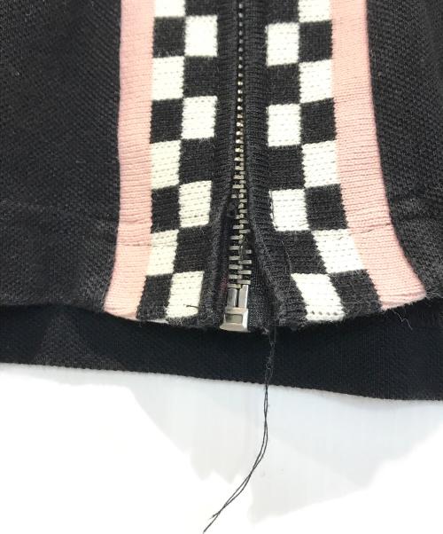 stussy（ステューシー）stussy (ステューシー) ジップシャツ ブラック サイズ:XLの古着・服飾アイテム