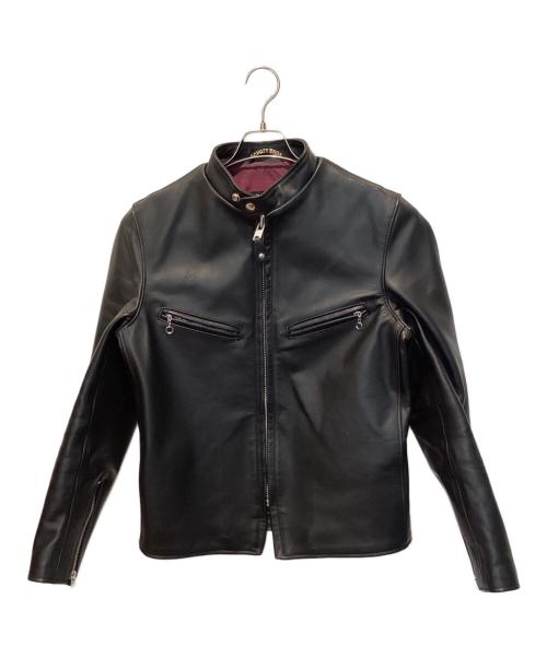 Schott（ショット）Schott (ショット) 641XX 60'S STAND RIDERS 復刻シングルライダースジャケット　7823950085 ブラック サイズ:Sの古着・服飾アイテム