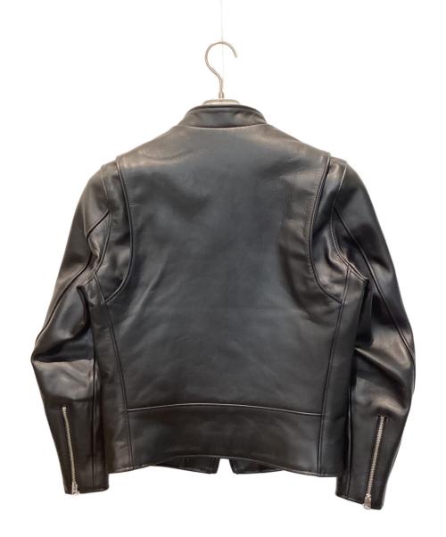 Schott（ショット）Schott (ショット) 641XX 60'S STAND RIDERS 復刻シングルライダースジャケット　7823950085 ブラック サイズ:Sの古着・服飾アイテム