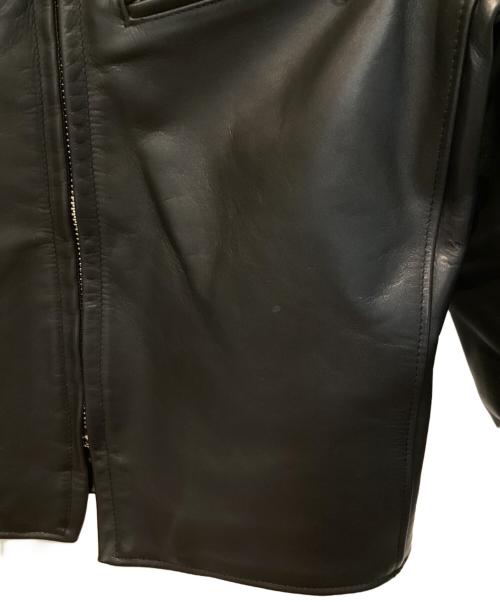 Schott（ショット）Schott (ショット) 641XX 60'S STAND RIDERS 復刻シングルライダースジャケット　7823950085 ブラック サイズ:Sの古着・服飾アイテム