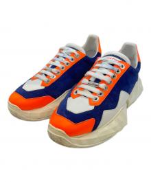 JIMMY CHOO（ジミーチュウ）の古着「スニーカー」｜ブルー×オレンジ