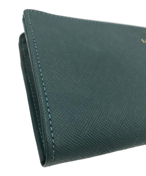 LANVIN en Bleu（ランバンオンブルー）LANVIN en Bleu (ランバンオンブルー) 財布 グリーンの古着・服飾アイテム