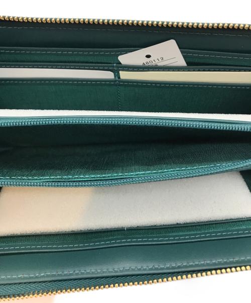 LANVIN en Bleu（ランバンオンブルー）LANVIN en Bleu (ランバンオンブルー) 財布 グリーンの古着・服飾アイテム