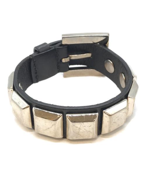 DOLCE & GABBANA（ドルチェ＆ガッバーナ）DOLCE & GABBANA (ドルチェ＆ガッバーナ) ブレスレット ブラックの古着・服飾アイテム