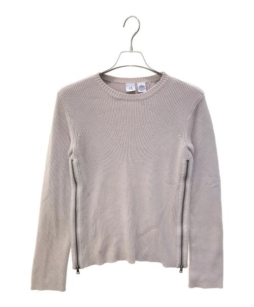 ARMANI EXCHANGE（アルマーニ エクスチェンジ）ARMANI EXCHANGE (アルマーニ エクスチェンジ) ニット ベージュ サイズ:Sの古着・服飾アイテム