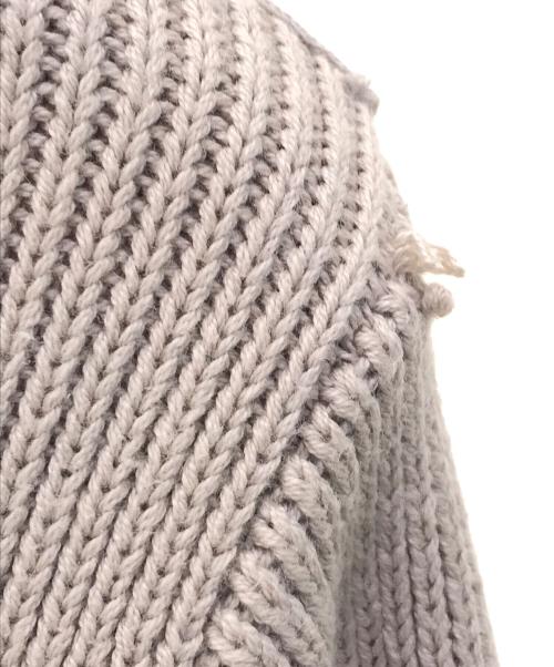 ARMANI EXCHANGE（アルマーニ エクスチェンジ）ARMANI EXCHANGE (アルマーニ エクスチェンジ) ニット ベージュ サイズ:Sの古着・服飾アイテム