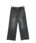 WYM LIDNMウィム バイ リドム）の古着「パンツ　WYpt1332」｜ブラック