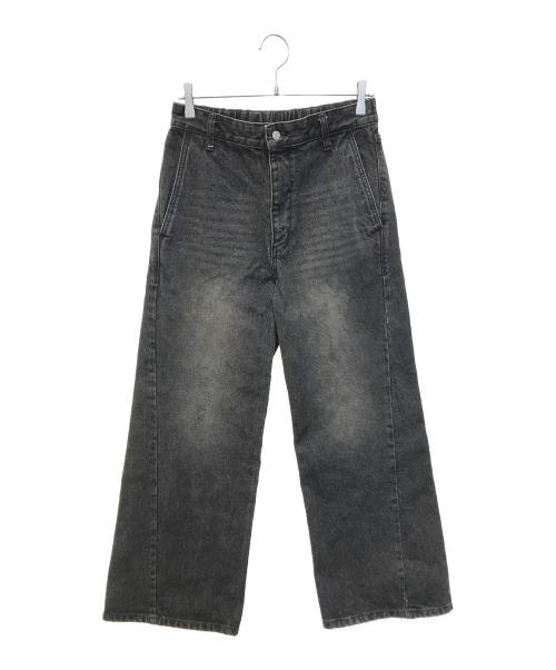 WYM LIDNM（ウィム バイ リドム）WYM LIDNM (ウィム バイ リドム) パンツ　WYpt1332 ブラック サイズ:W30の古着・服飾アイテム