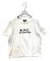 A.P.C.（アーペーセー）の古着「Tシャツ」｜ホワイト