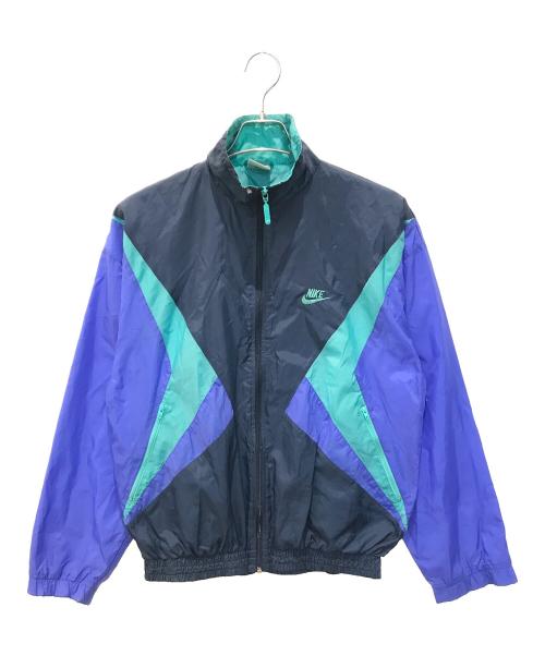 NIKE（ナイキ）NIKE (ナイキ) ナイロンジャケット ネイビー サイズ:Sの古着・服飾アイテム