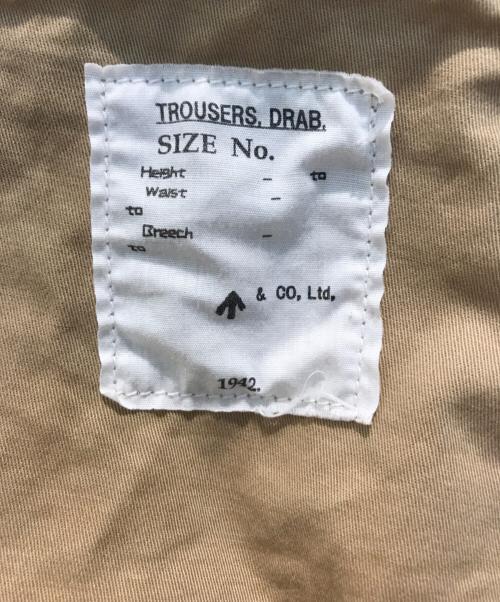 British Army（イギリス軍）British Army (ブリティッシュ アーミー) SAS drab over trousers ベージュ サイズ:FREEの古着・服飾アイテム